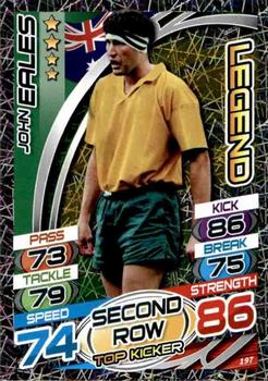 2015 Topps Rugby Attax #197 John Eales Front
